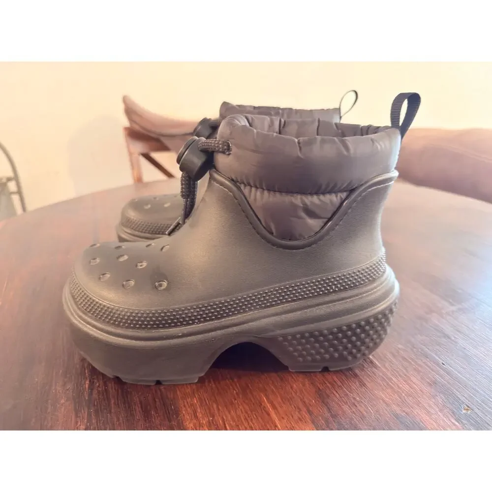 CROCS stomp puff